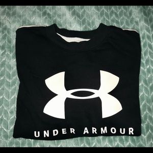 Youth Large Under Armour Cropped Crewneck